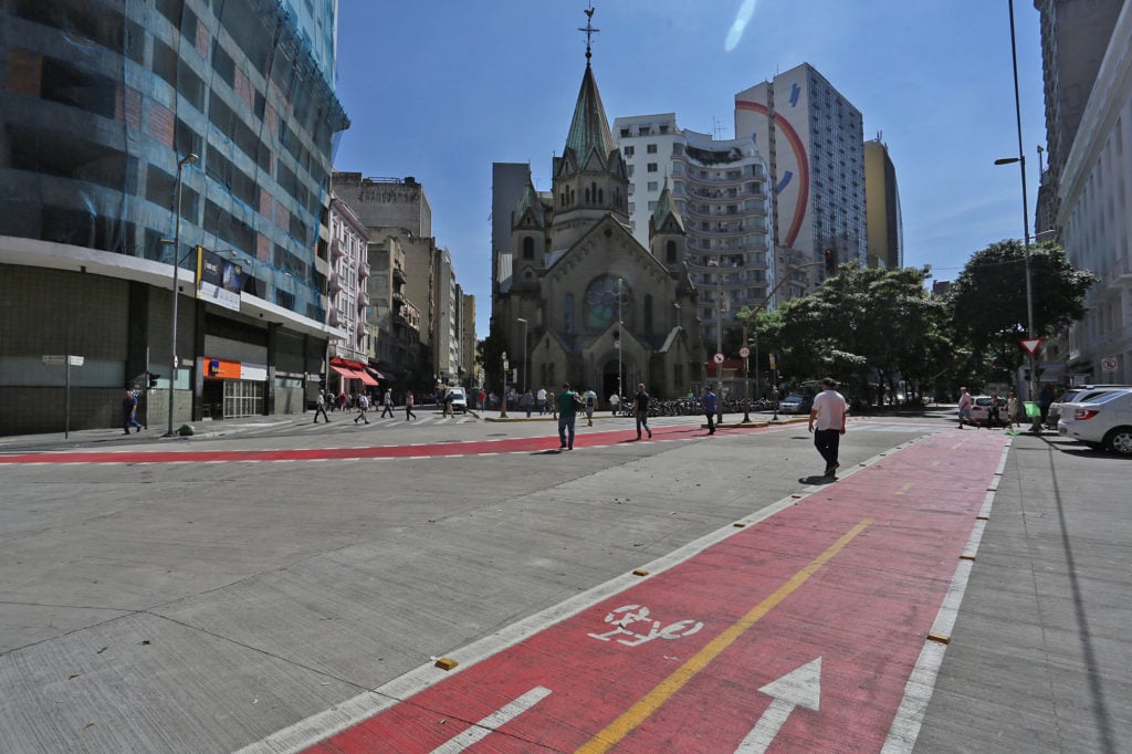 ciclovia centro de São Paulo