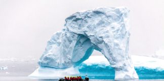 Geleira na Antártida