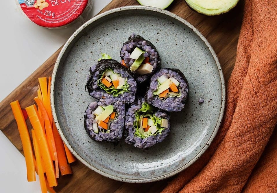 sushi sem peixe