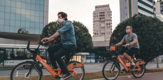 Tembici bikes economia de CO2