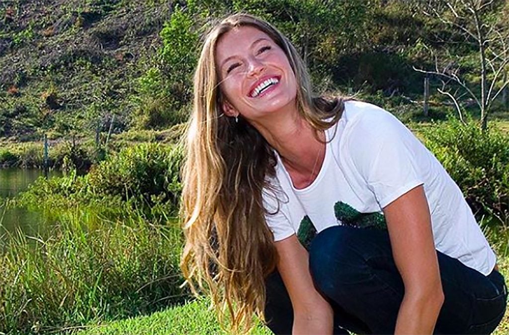 gisele plantio arvores