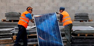 reciclagem painéis solares