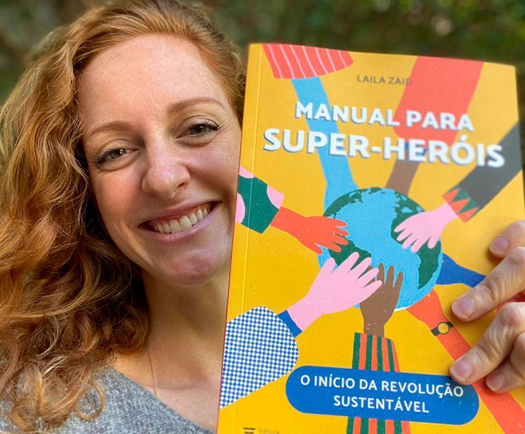 Laila Zaid - manual para super herois livro sustentabilidade