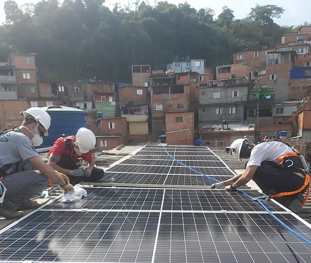 periferia sustentável energia solar