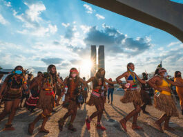 indígenas Brasília marco temporal