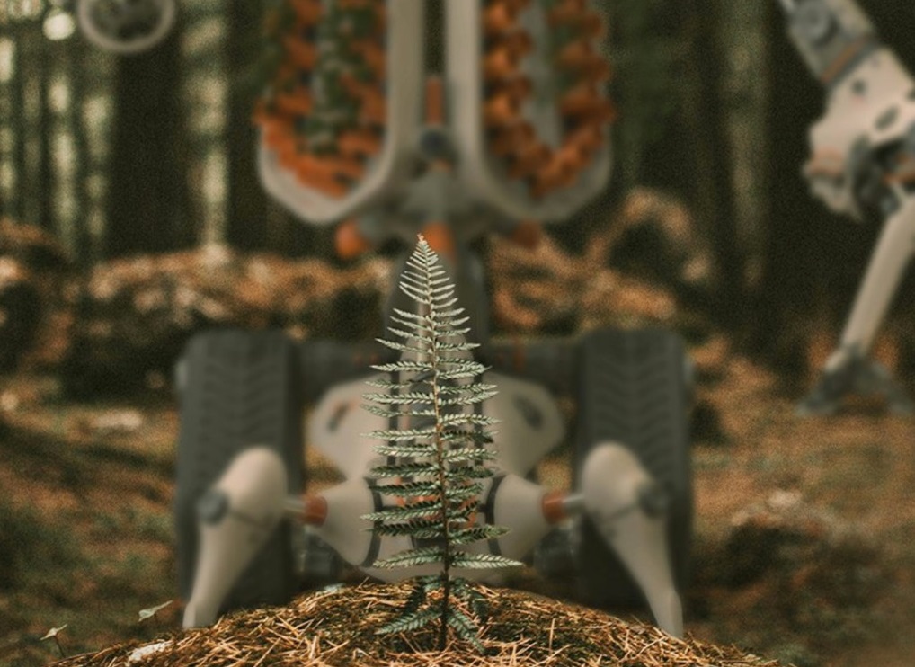 robôs florestas
