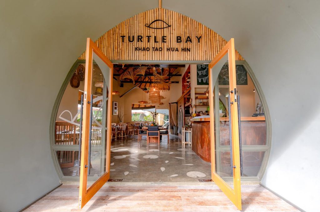 Casco de tartaruga inspira projeto de cabanas na Tailândia