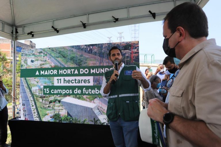 Rio de Janeiro terá a maior horta urbana do mundo com 110 mil m2