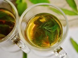 plantas para acalmar chá