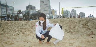 limpeza praias Rio