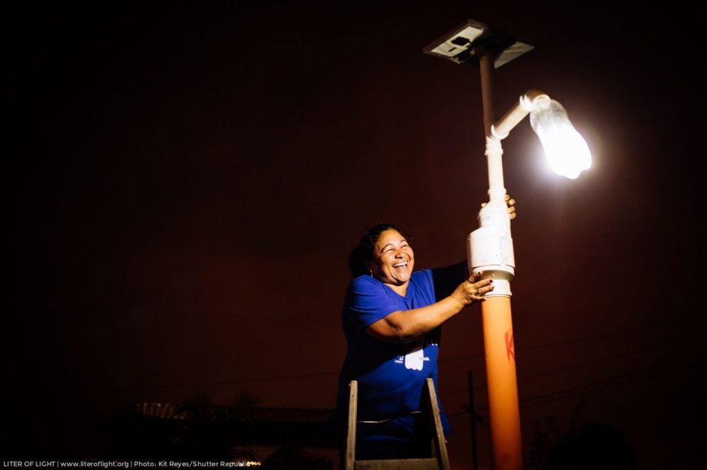 Ação leva iluminação solar para comunidades da região Amazônica