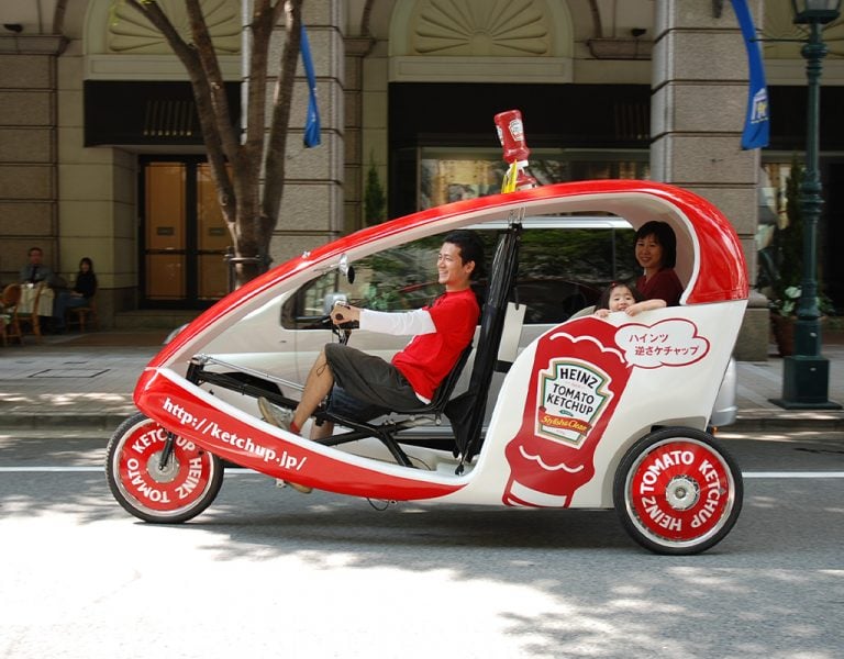 triciclo elétrico táxi