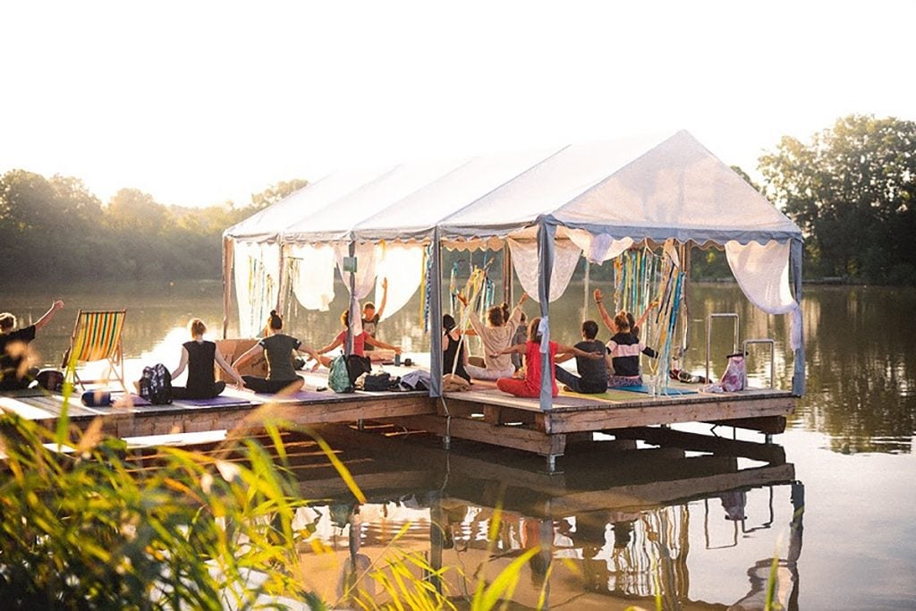 retiro autocuidado meditação