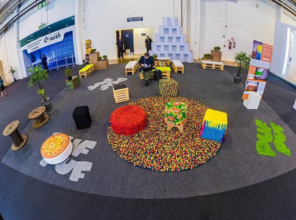 upcycling material de eventos