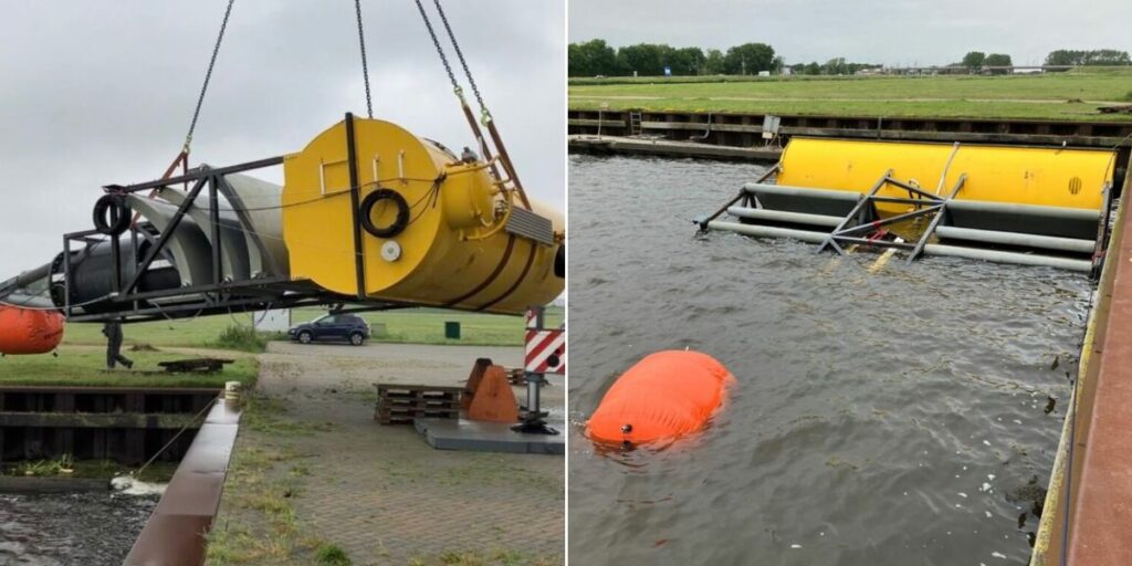 turbina ondas energia