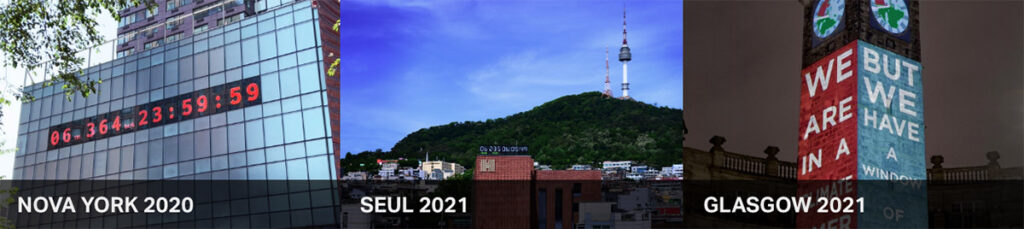relógio do clima