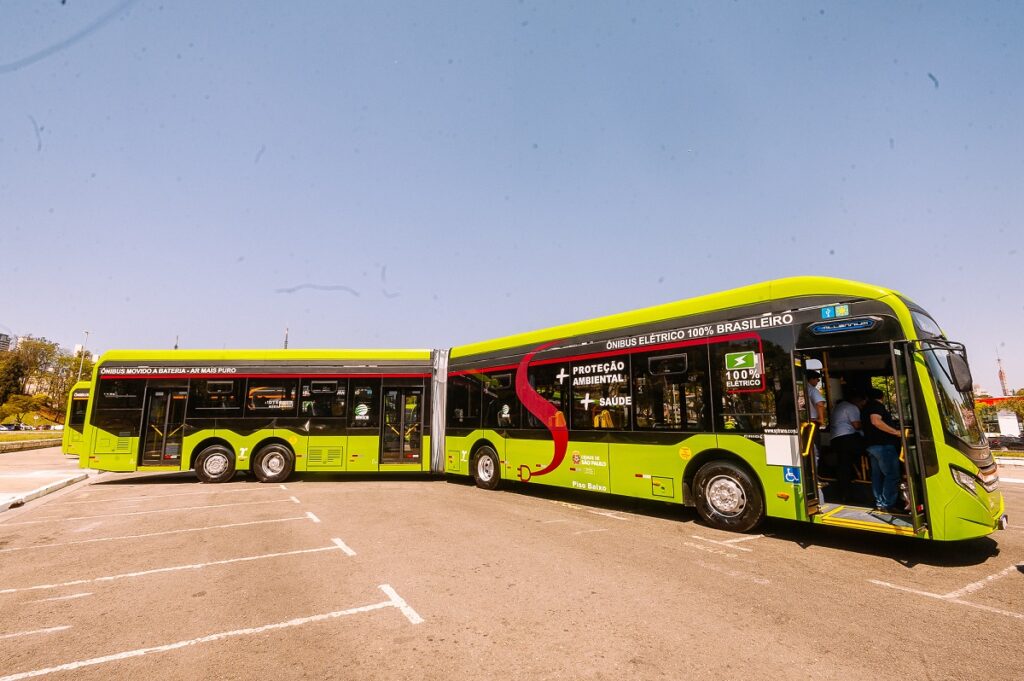São Paulo ônibus elétricos