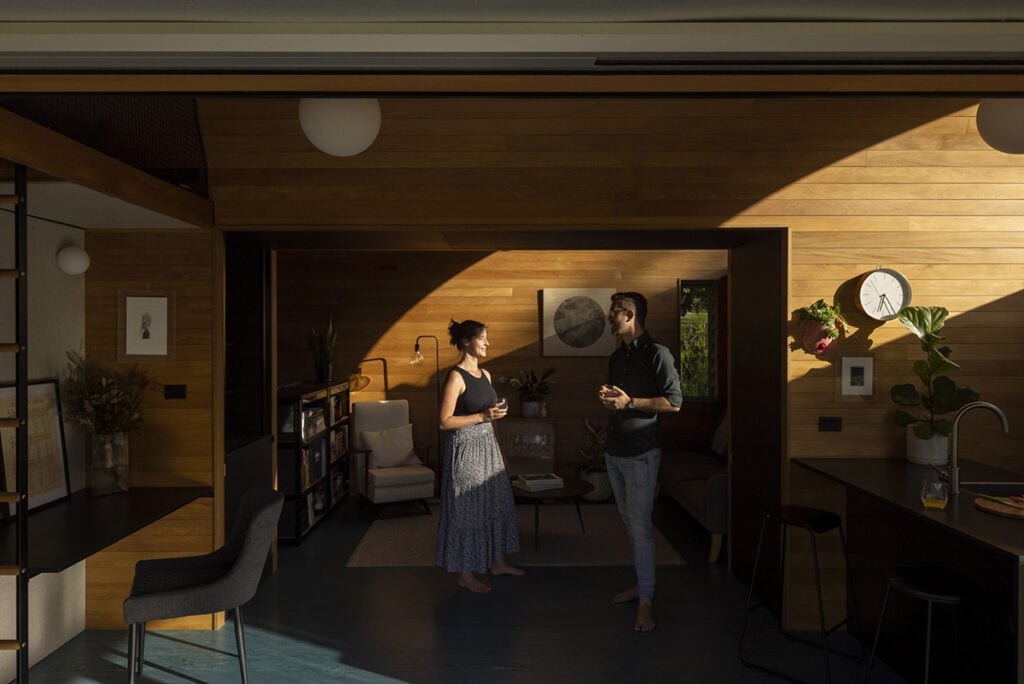 iluminação natural casa modular casal