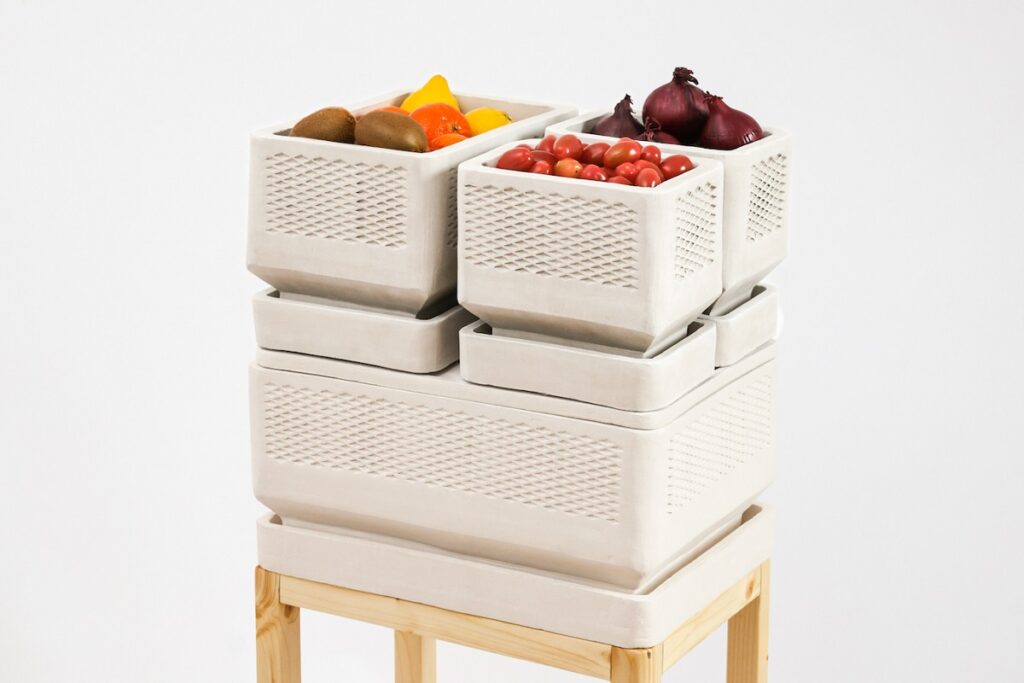 refrigerador de argila