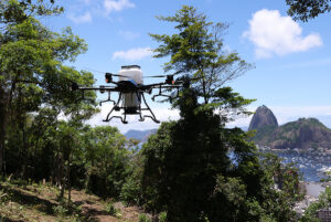 drone reflorestamento rio de janeiro
