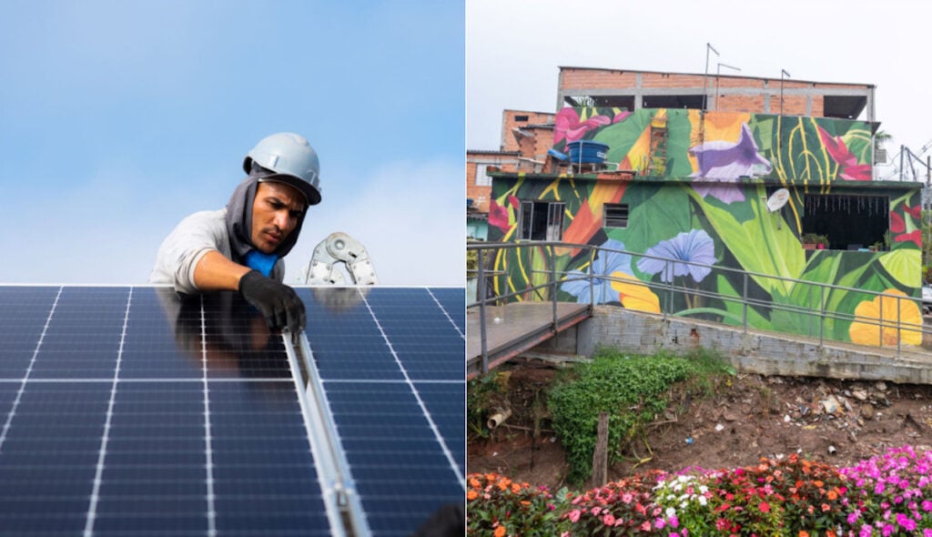 Favela energia solar