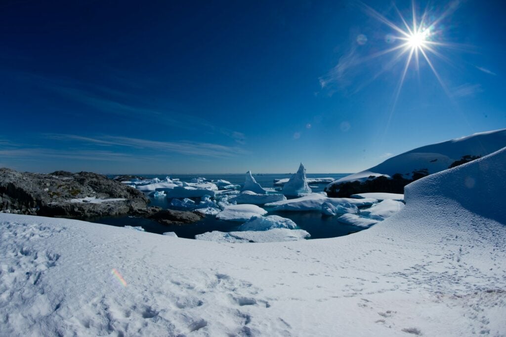 gelo antártica polos