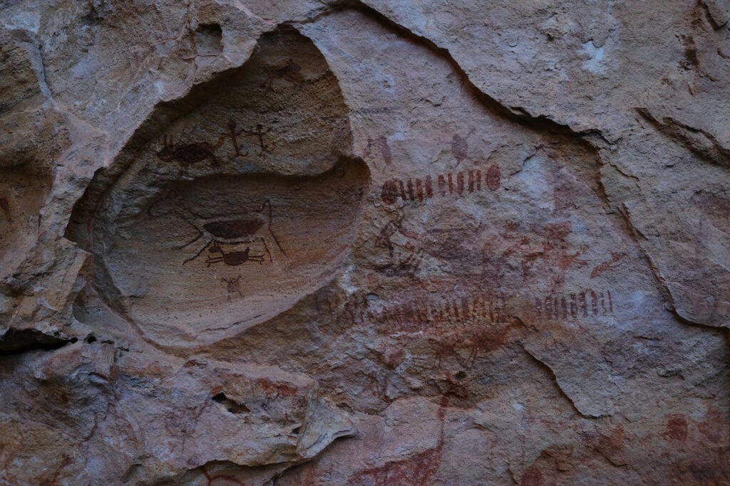 pintura rupestre Serra da Capivara