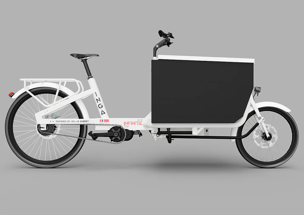 bicicleta elétrica solar