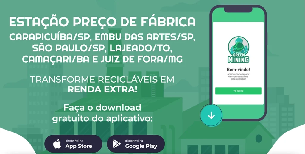 preço de fábrica reciclagem