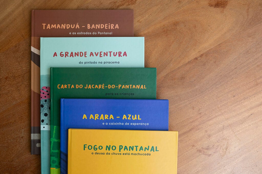 livros infantis pantanal