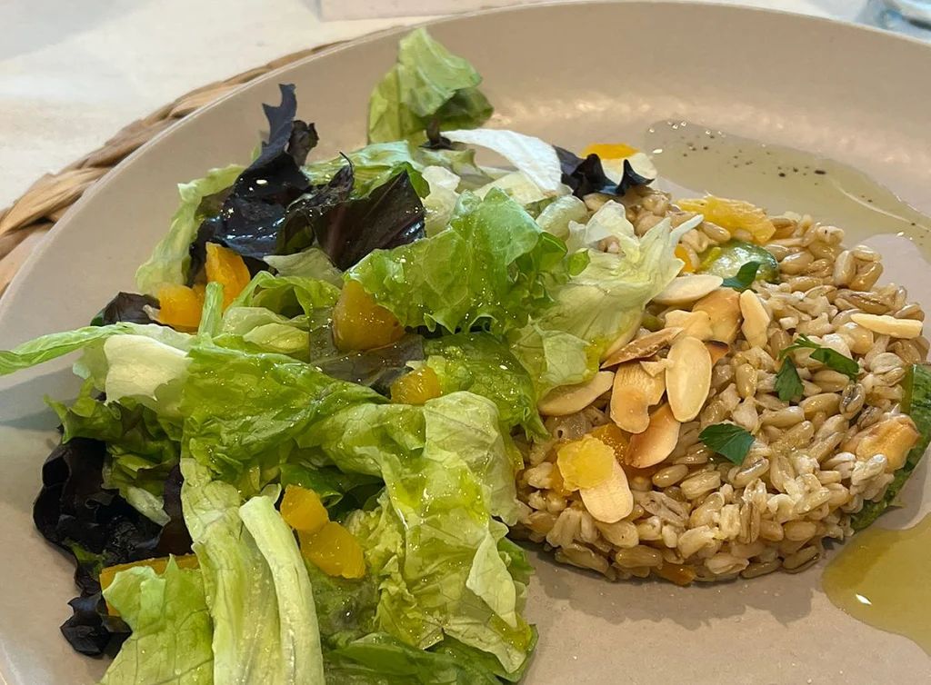 salada de grãos
