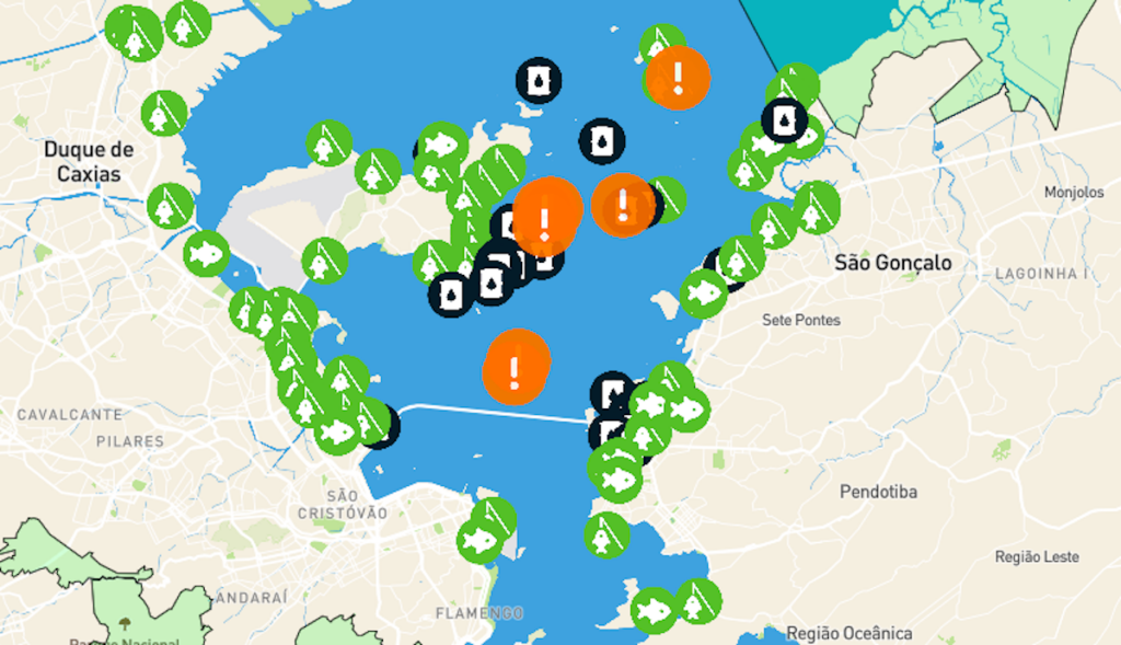 aplicativo Baía de Guanabara