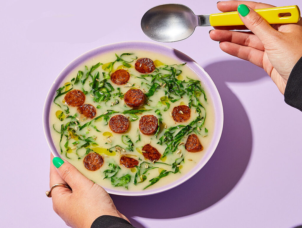 caldo verde vegano