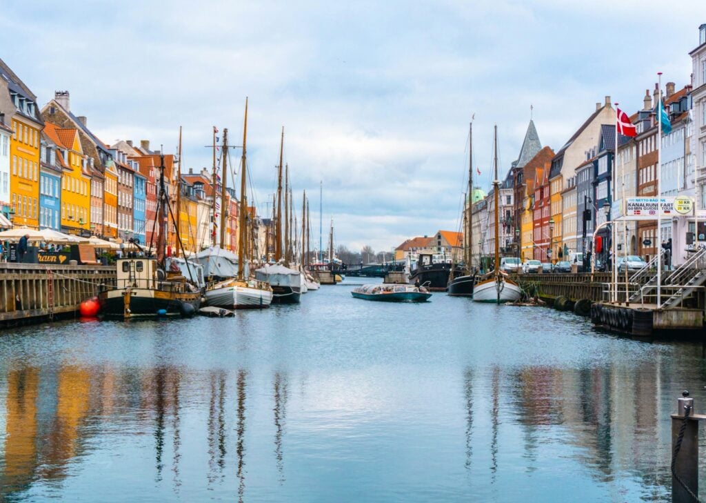 Copenhagen Dinamarca água canais