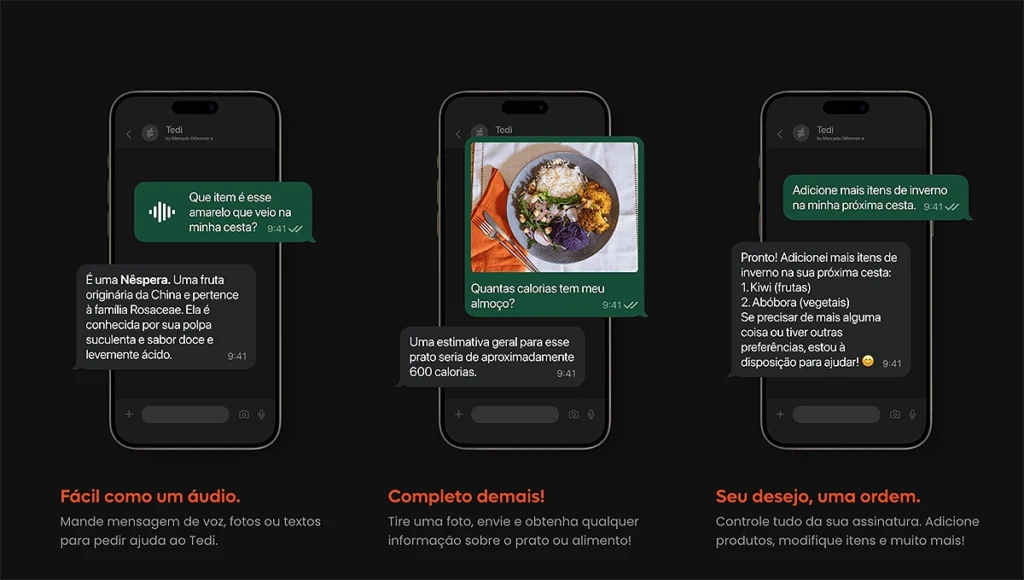 assistente virtual mercado diferente