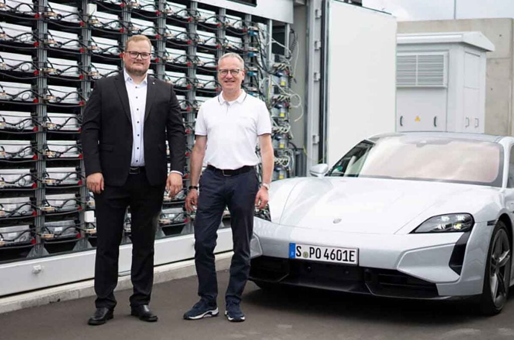 sistema de baterias porsche