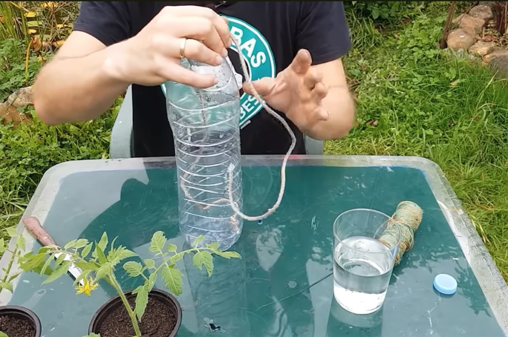 sistema de irrigação caseiro