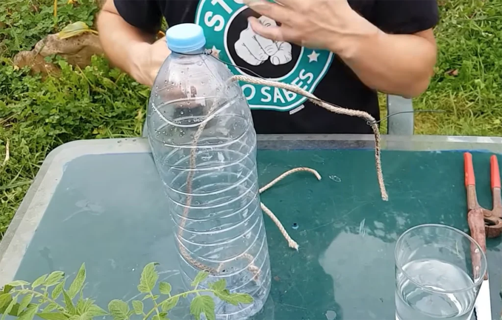 sistema de irrigação caseiro
