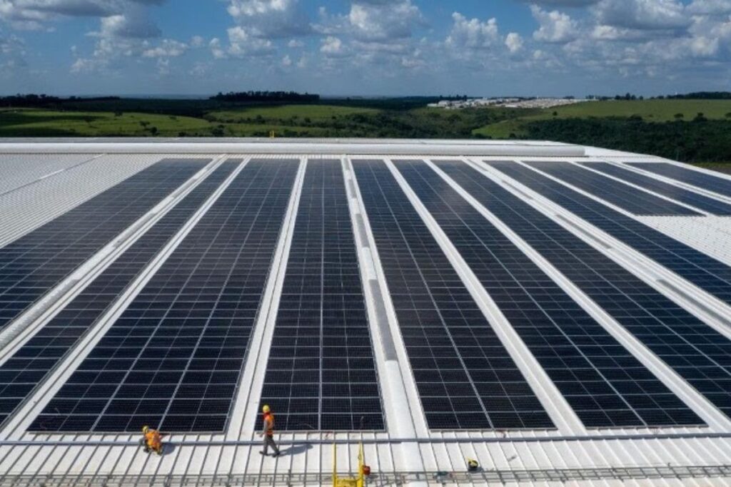 usina solar telhado