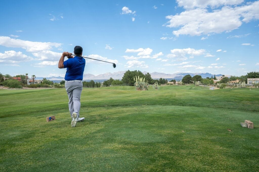 campo de golfe