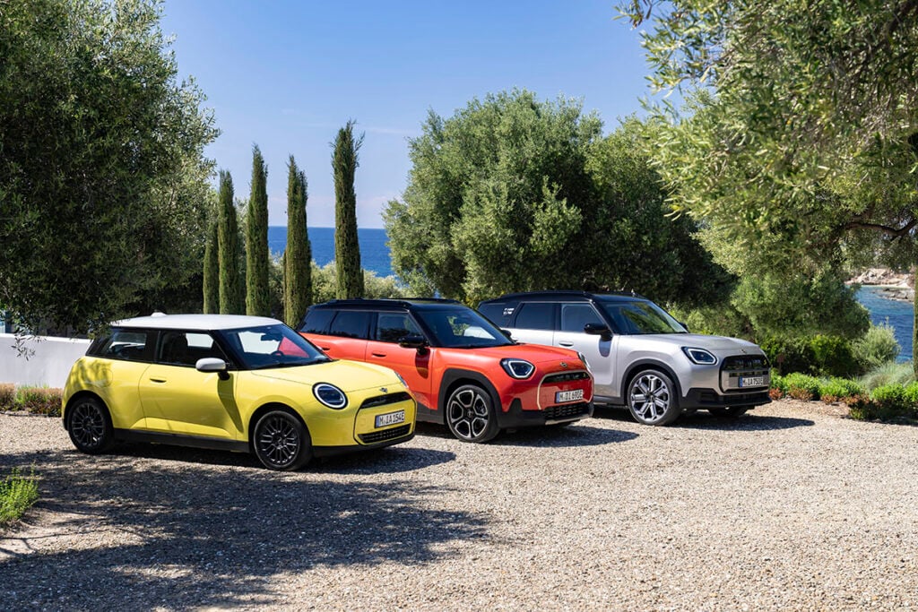 família mini elétrico