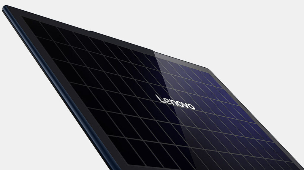 Lenovo laptop energia solar