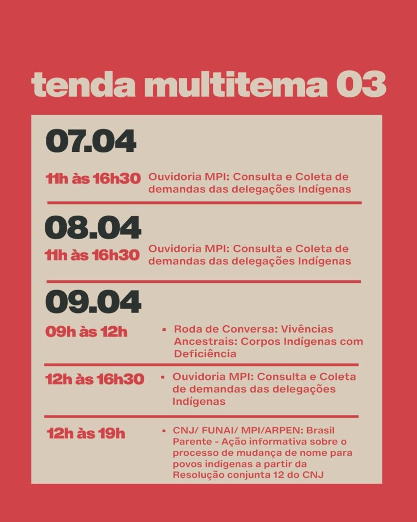 21º Acampamento Terra Livre 