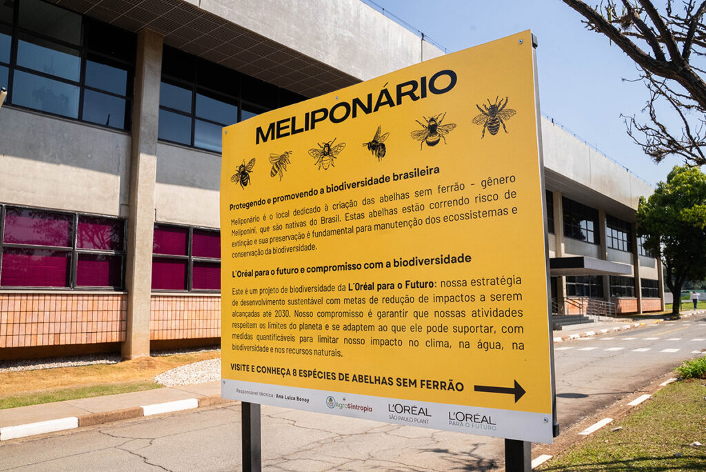 meliponário Grupo L’Oréal 