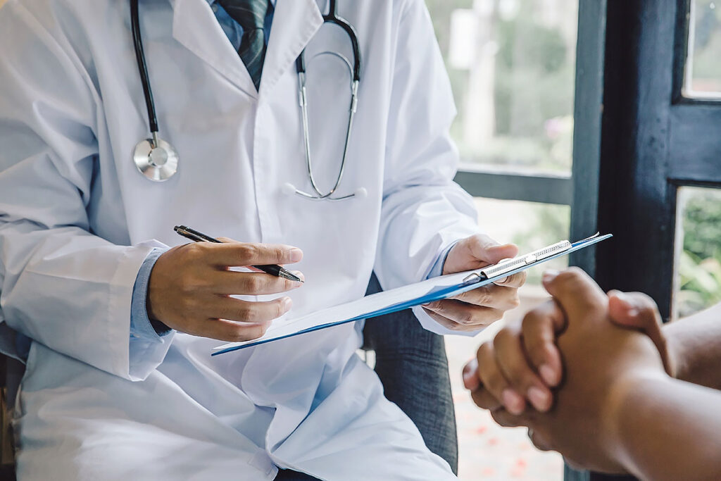 vacinas médico paciente