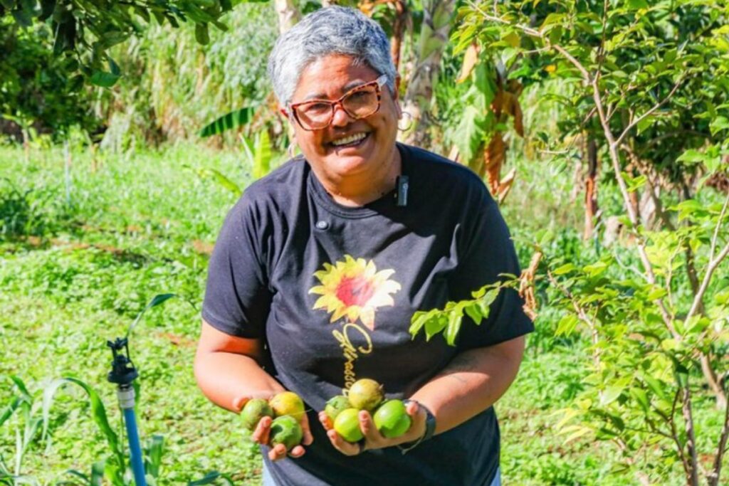 Horta orgânica comunitária