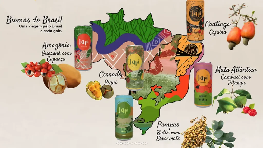 bebidas fermentadas biomas do Brasil