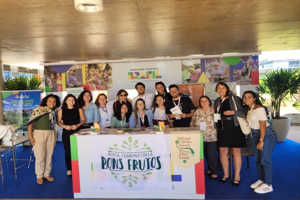 Horta bons frutos Santos