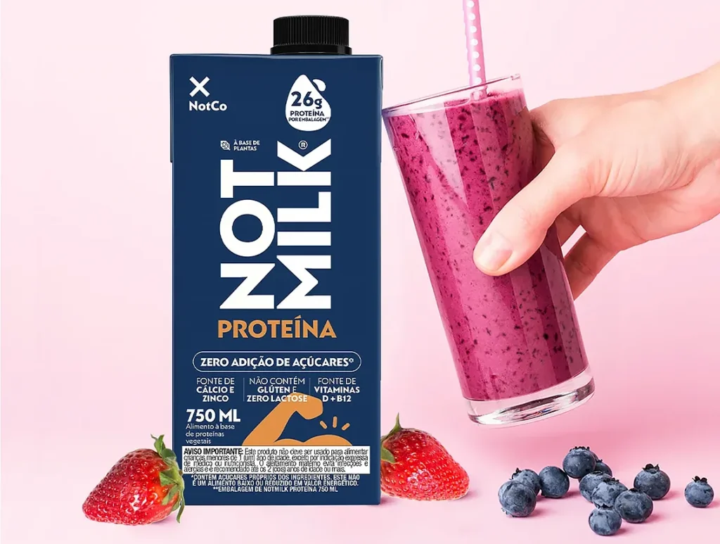 Notmilk com mais proteina