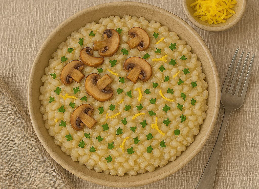 risoto vegano